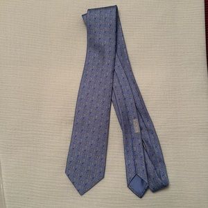 Hermes Concours Hippique tall tie Light Blue